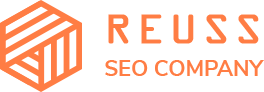 Logo of Reuse SEO Company in orange with a stylized box icon.